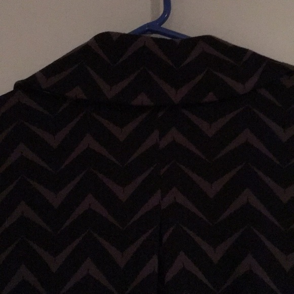 Vintage 90s chevron pattern swing jacket SZ 8 - Picture 5 of 7